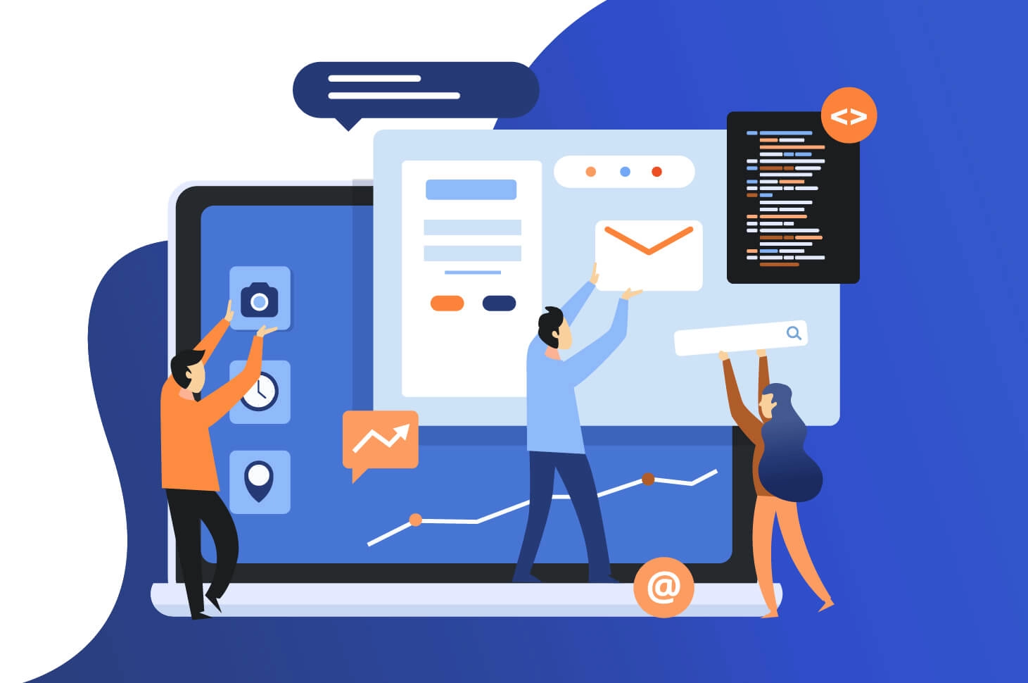 طراحی سایت در ازگل